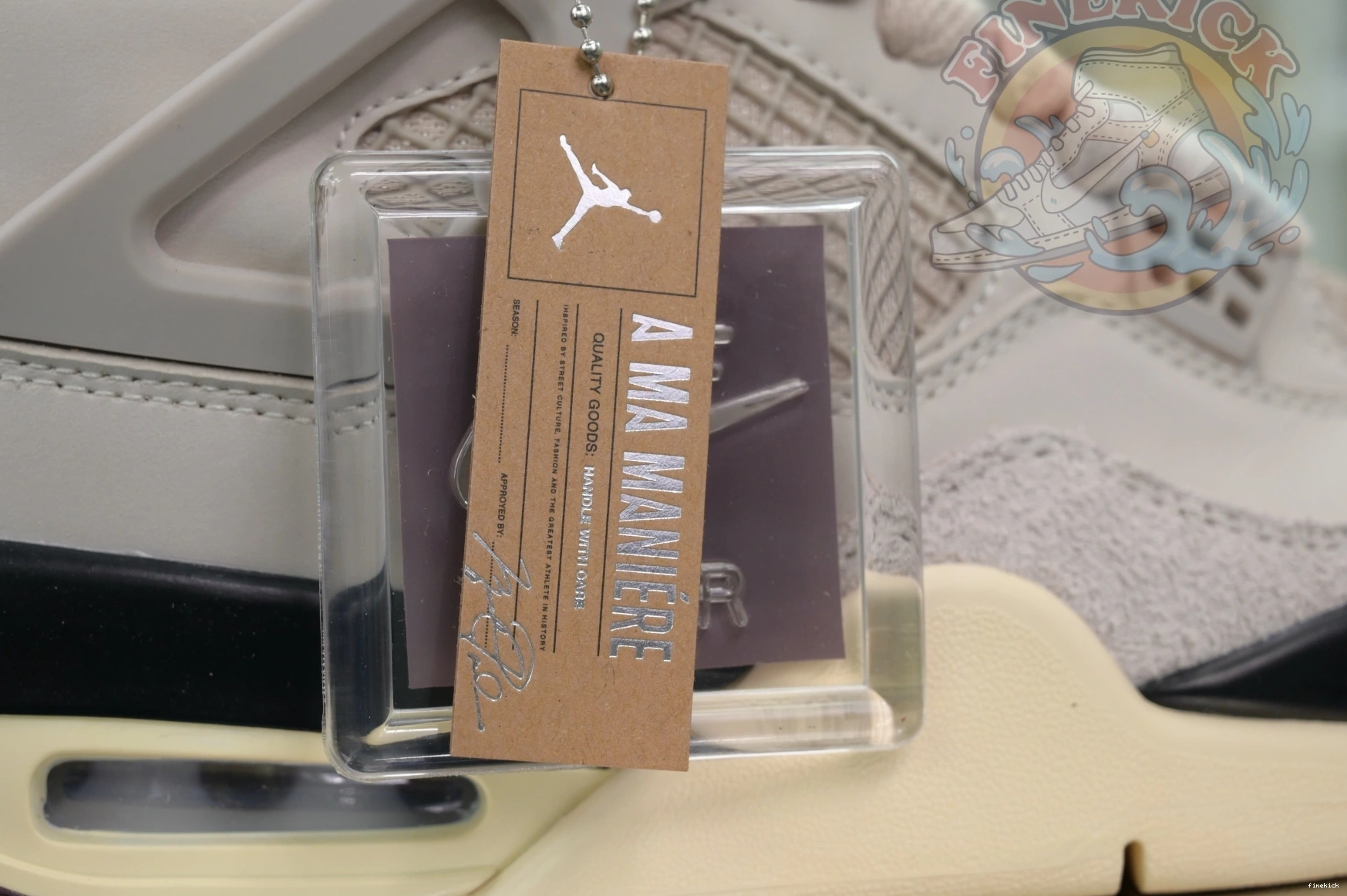 x Ma Jordan Jordan Maniére 4“While A Were You Air Sleeping” 0128